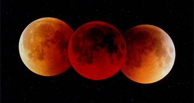 Eclipse lunar total: ¿Por qué se bañará de sangre?